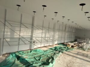 supermarket racks